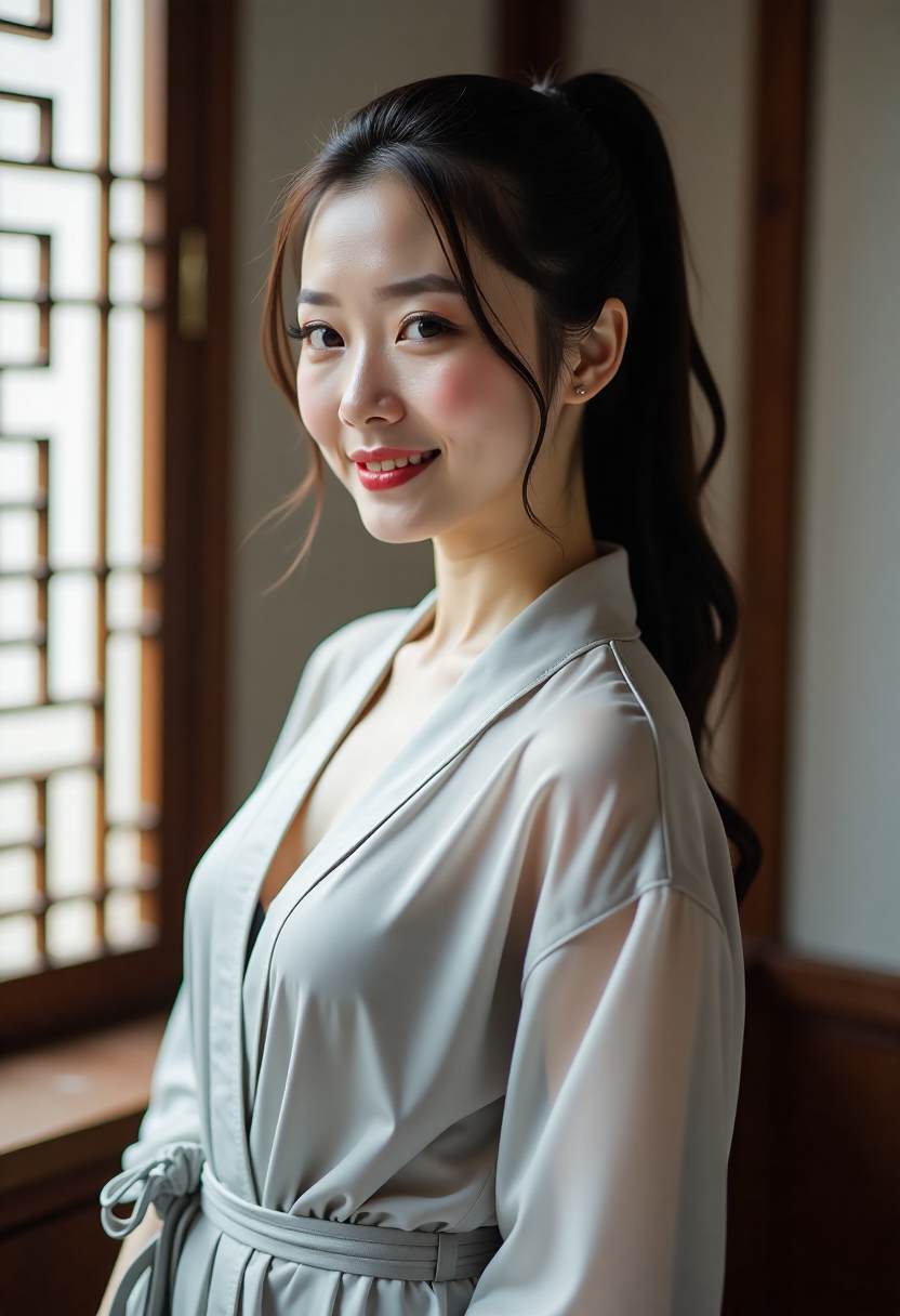 对面楼的窗帘